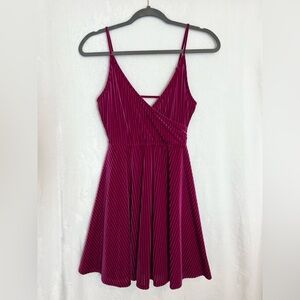 Elegant Magenta Dress